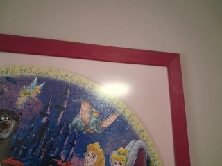 Puzzle Disney Enmarcado y con vidrio antireflejo