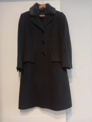 Abrigo Roberto Verino Lana y Cashmere Impecable