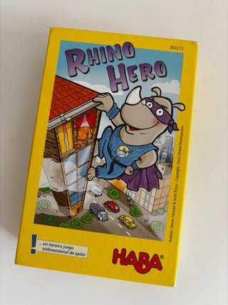 Juego de mesa Rhino Hero - HABA