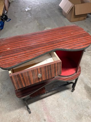 Mueble Bar Antiguo de Madera