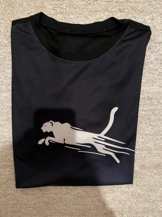 Camiseta Puma Degradado Negro/Azul