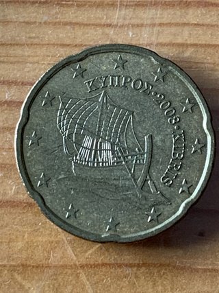 0,20€ Chipre 2008 (1a emision Euro)