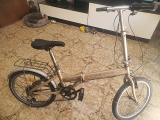 Bicicleta Urbana Plegable Aluminio