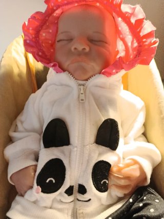 Muñeco Reborn Bebé Durmiendo