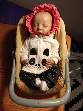 Muñeco Reborn Bebé Durmiendo