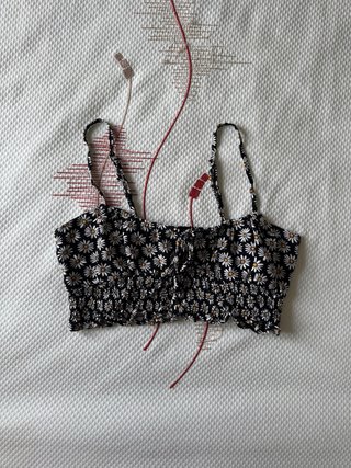 Top Pull&Bear Estampado Talla S