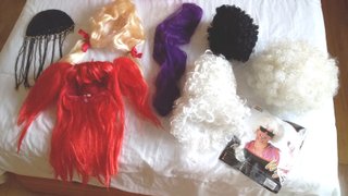 Conjunto PELUCAS DISFRAZ