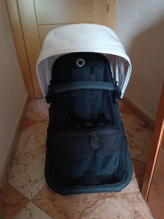Capazo Bugaboo Camaleón + Cubrepies Beige
