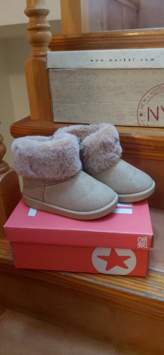 Botas de Niña Talla 27