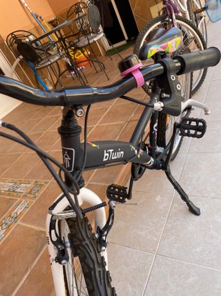Bicicleta Infantil Btwin Negra