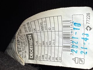 Patines Oxelo Talla 33