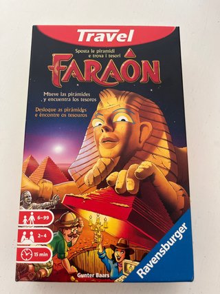 Juego de Mesa Faraón Travel Ravensburger