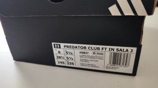 Zapatillas Adidas Predator Club Sala Talla 38.5