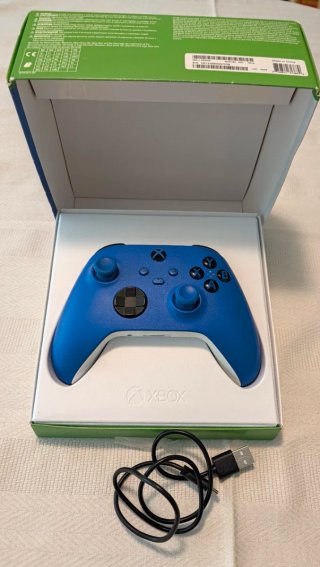 Mando Xbox Shock Blue Original
