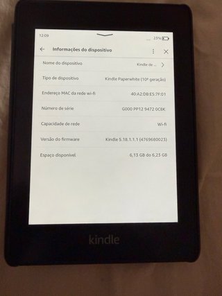 Kindle Paperwhite 6 8GB 10ª Generación