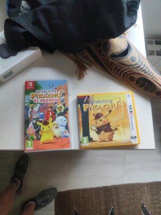 Pack 2 Juegos Detective Pikachu