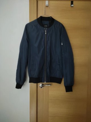Cazadora Bomber Azul Marino Leftman
