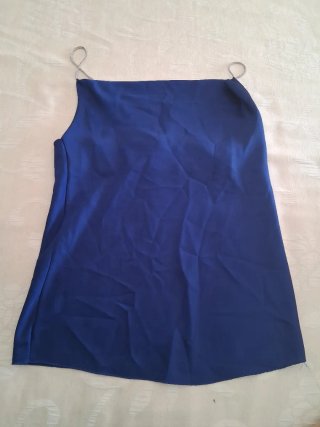 Top azul