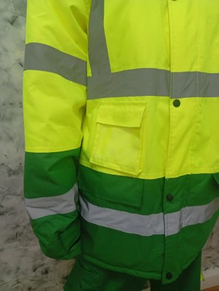 Chaqueta Trabajo XXL Limpieza Alta Visibilidad