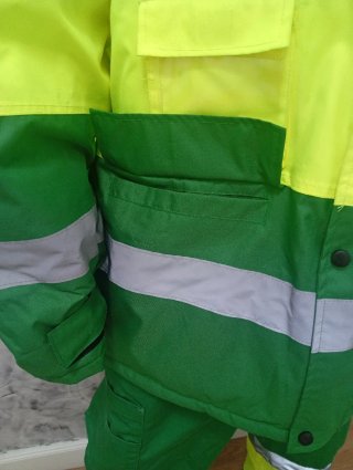 Chaqueta Trabajo XXL Limpieza Alta Visibilidad
