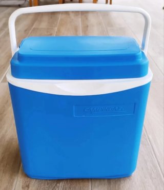 Frigorifero Campingaz blu e bianco
