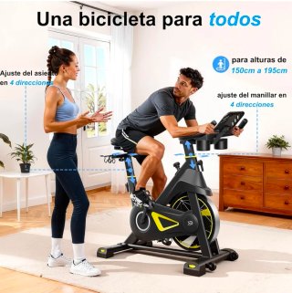 Bicicleta Estática YPOO Fitness