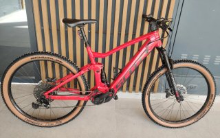 Bicicleta Eléctrica Scott Roja