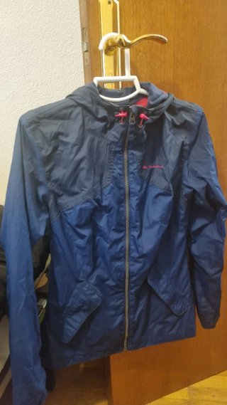 Cortavientos Quechua Azul