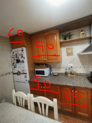 Cocina de Madera Estilo Provenzal