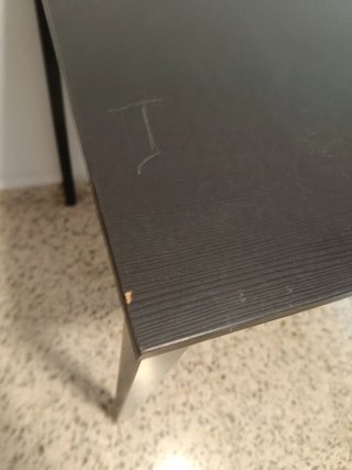 Mesa escritorio Tarendo negra