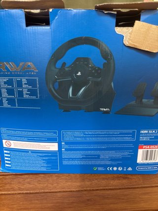 Volante Gaming Hori RWA para PS4 y PS3