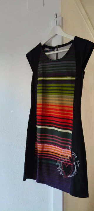 Vestido Desigual Talla S Multicolor