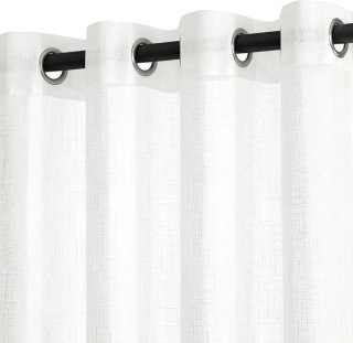 Cortinas Efecto Lino fino lágrimas 280x140cm