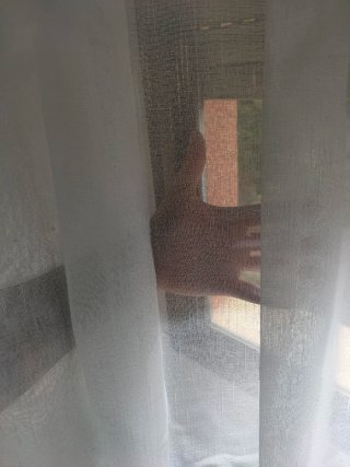 Cortinas Efecto Lino fino lágrimas 280x140cm