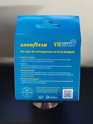 Baliza V16 Goodyear Geolocalizada