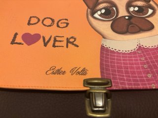 Bolso Bandolera Esther Volta Perro Unicornio