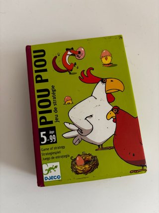 Juego de cartas Piou Piou - Djeco
