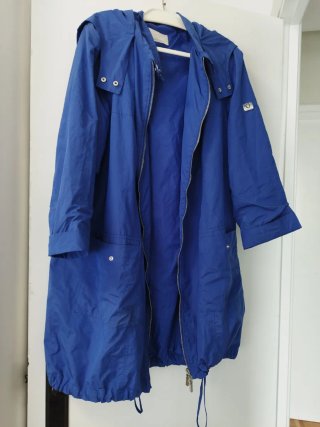 Impermeable Marina Rinaldi Azul