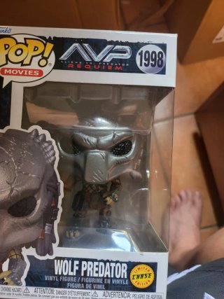 Funko Pop Wolf Predator AVP Requiem Chase