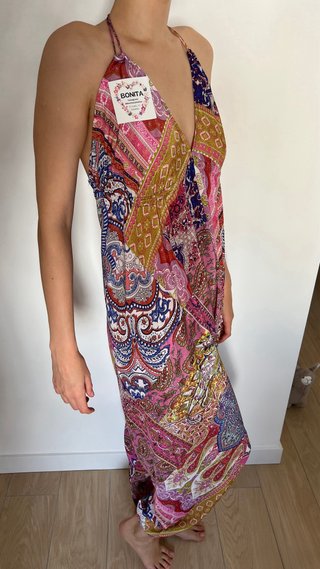 Mono Boho Espalda al Aire Estampado