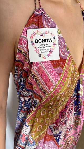 Mono Boho Espalda al Aire Estampado