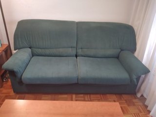 Sofá Cama de 2 Plazas Verde