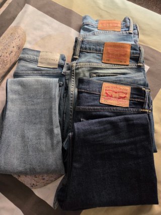 Lote 4 Vaqueros Levi's 510 Hombre Azul