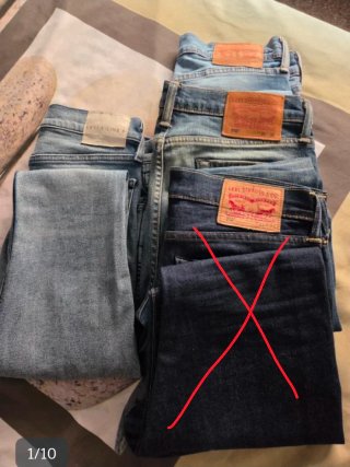Lote 3 Vaqueros Levi's 510 Hombre Azul