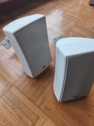 Altavoces Blancos para Proyector