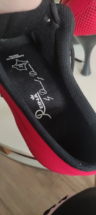 Zapatos Salsa/Bachata Manuel Reina Rojos