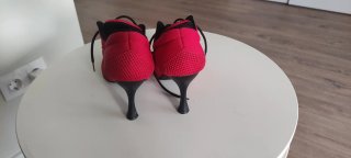 Zapatos Salsa/Bachata Manuel Reina Rojos