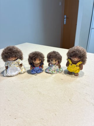 Familia Erizos Sylvsnia Juguetes