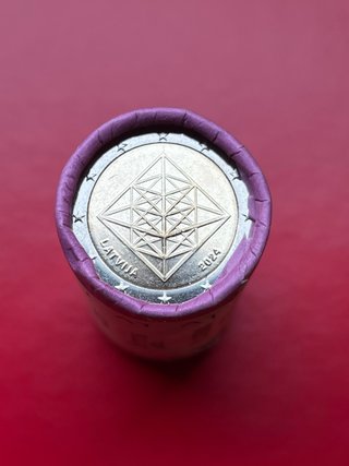 Moneda 2€ Letonia 2024 Puzuris