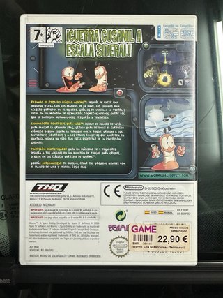 Worms: Una Gusanodisea Espacial Wii